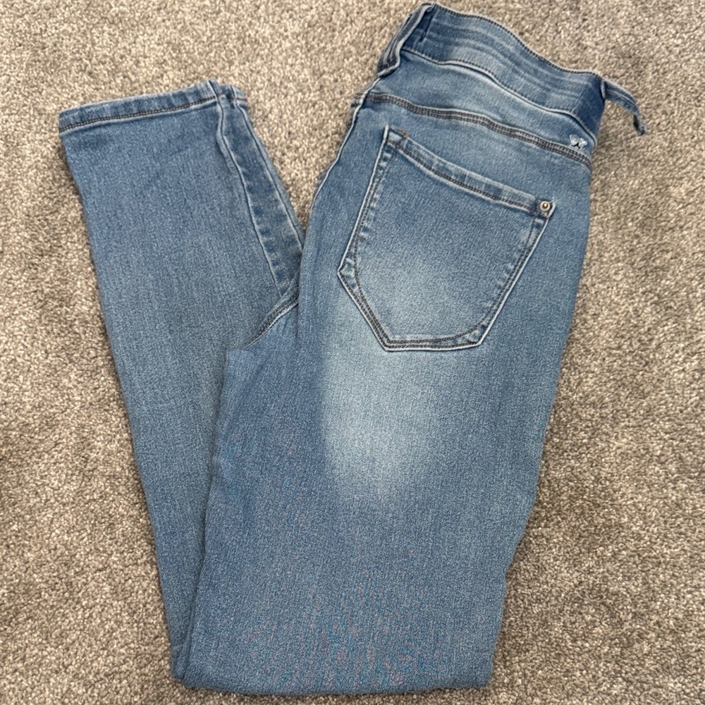 Stylish Blue Straight Leg Women's Jeans SEE PHOTO